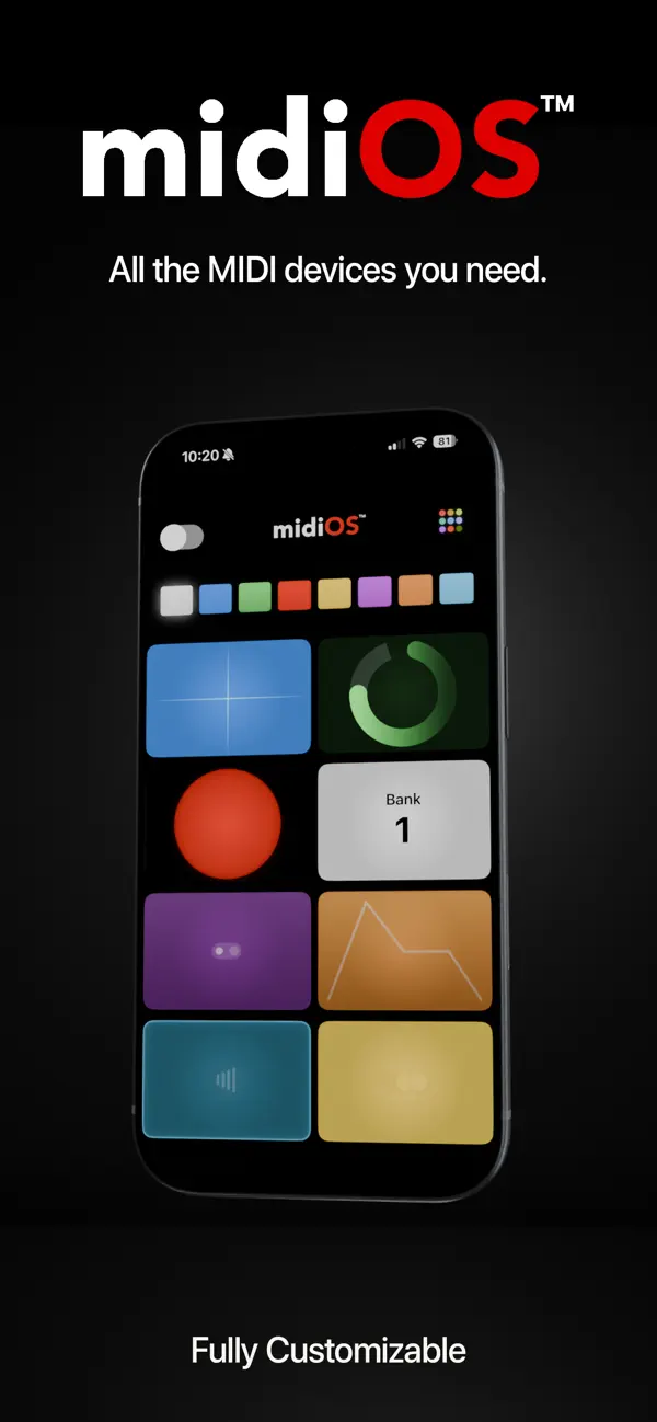 #2. midiOS (iOS) 게시자: jason merrill