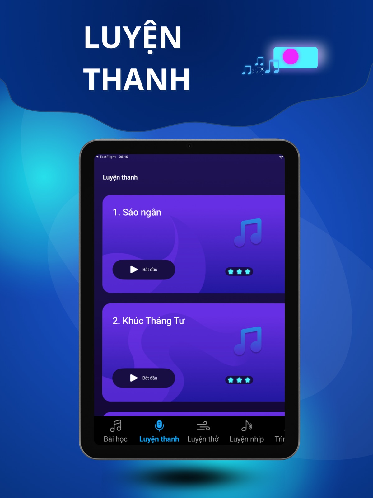 IKARA - HỌC HÁT KARAOKE ipad screenshot 3