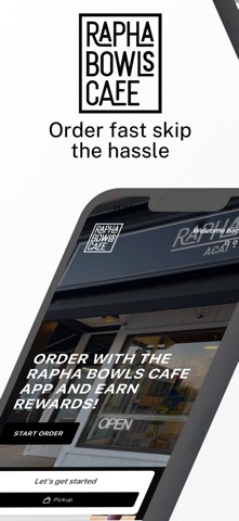 Rapha Bowls Cafe iPhone screenshot