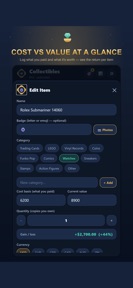 Collection Tracker & Value screenshot