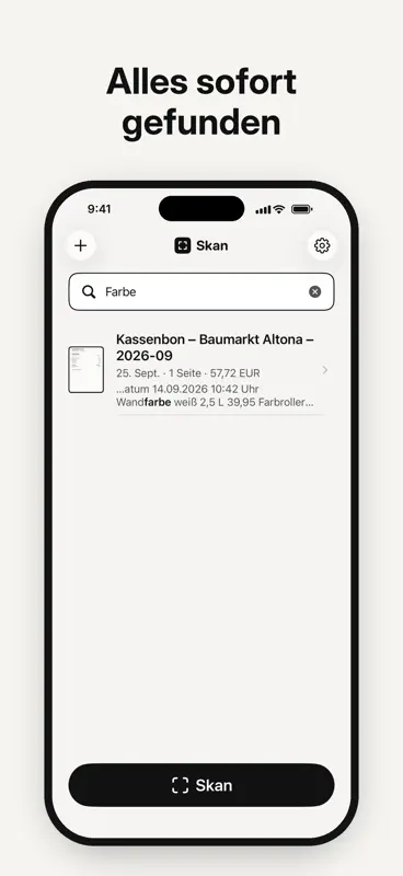 Skan: Dokument- & PDF-Scanner screenshot 4 of 5