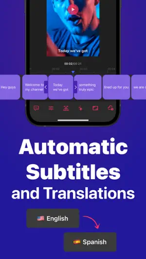 Teleprompter: Captions & Video screenshot 3