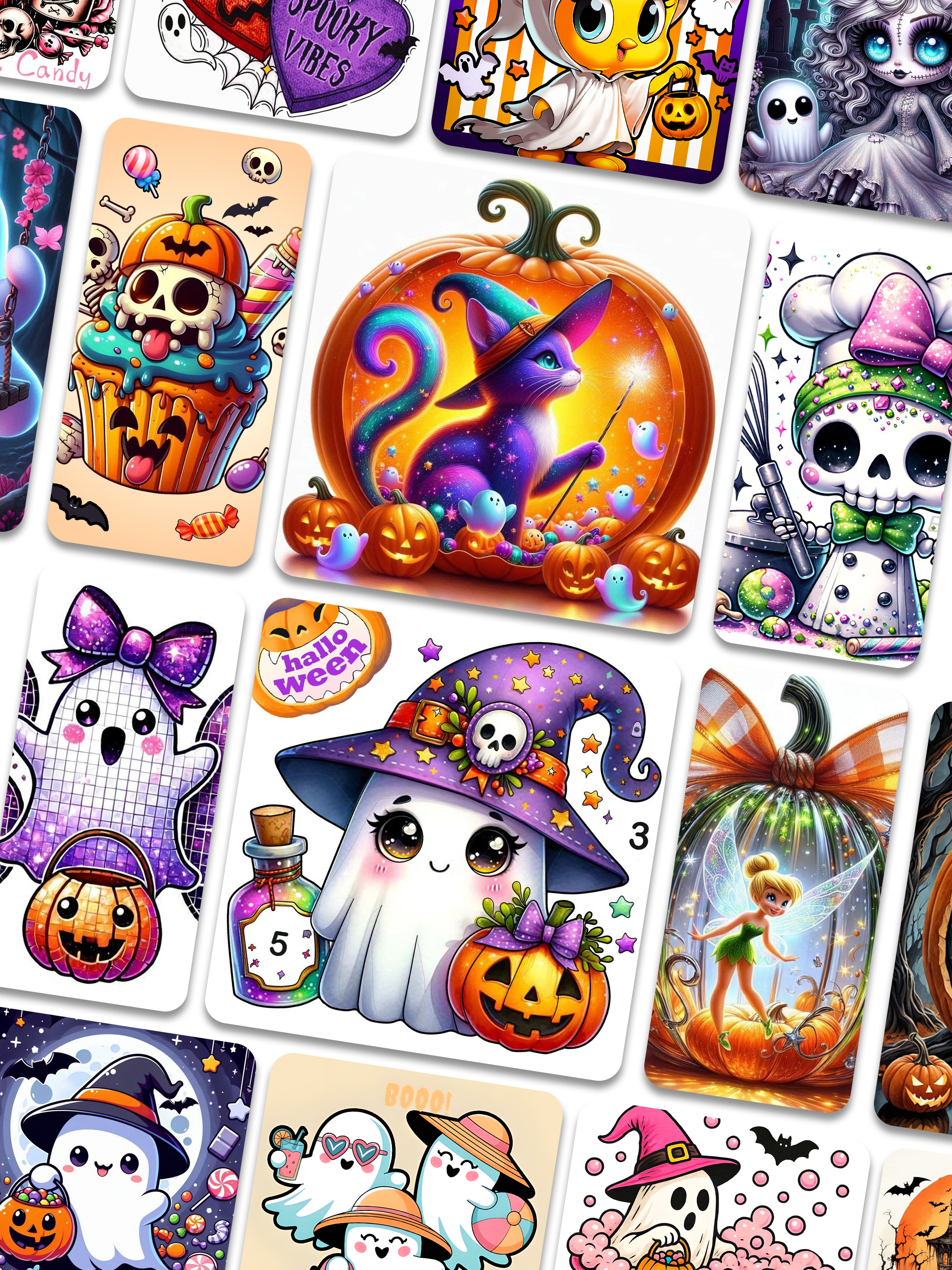 Halloween Color by Number Game screenshot 10
