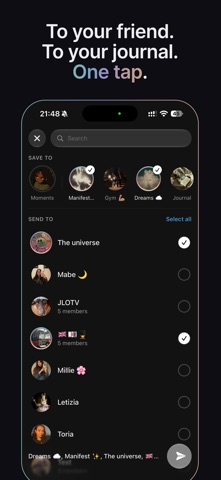 Opalo: Share Photos & Journal iPhone screenshot
