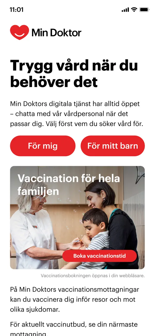 Screenshot #2 pour Min Doktor – Vård & vaccin