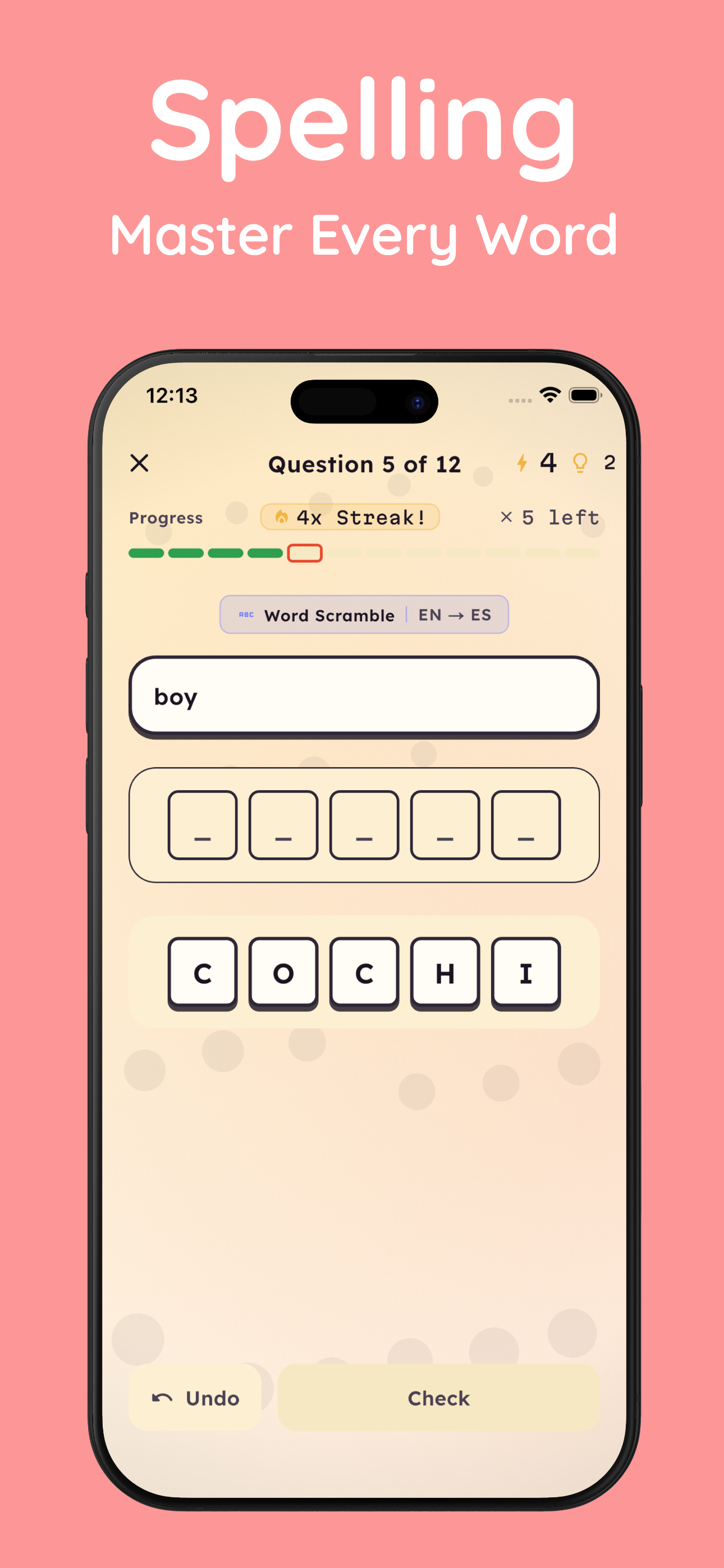 Language Vocabulary Game screenshot 4