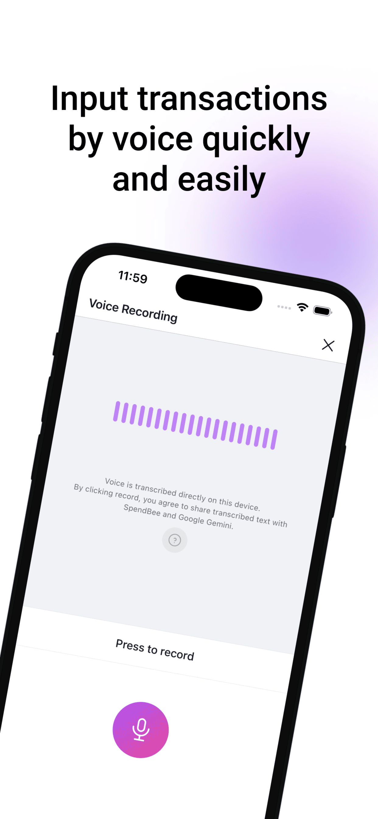 SpendBee: Expense Tracker screenshot 2