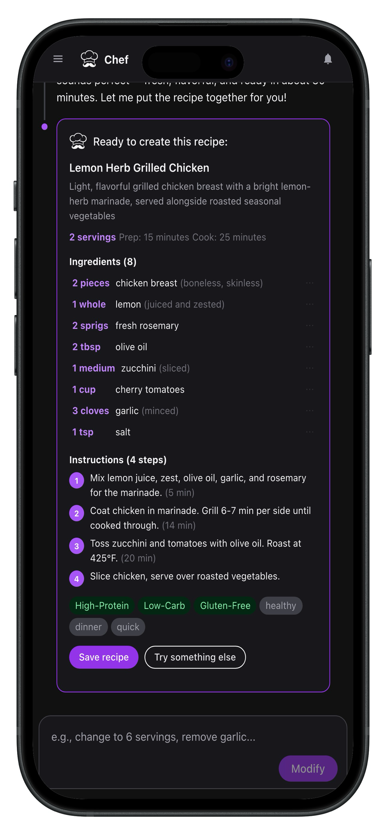 Chef by Appchy screenshot 6