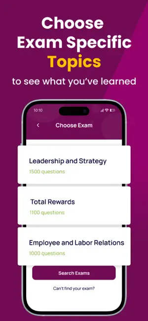 SPHR HRCI Practice Test & Exam screenshot 3