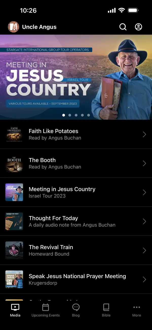 Screenshot #1 pour Angus Buchan