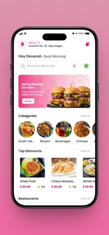 FoodAura iPhone screenshot