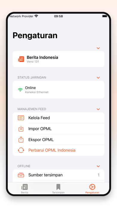 Indonesian News - Berita iPhone screenshot