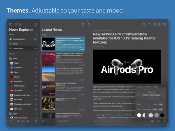 News Explorer iPad screenshot