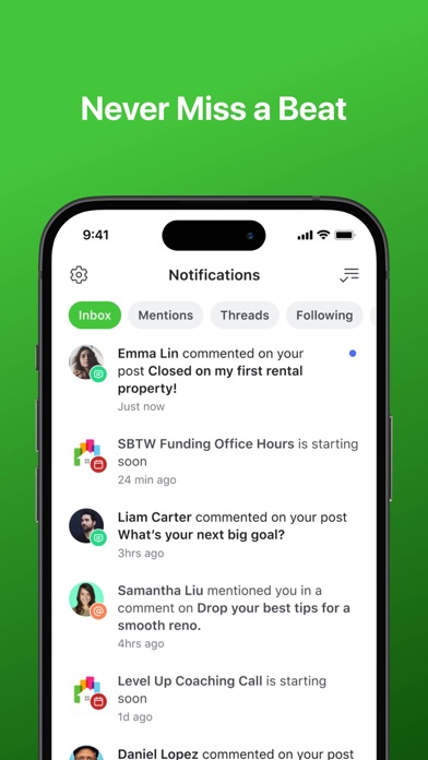 Springboard To Wealth iPhone screenshot 4 - Social Networking app