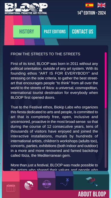 BLOOP Art FESTIVAL Ibiza Screenshot