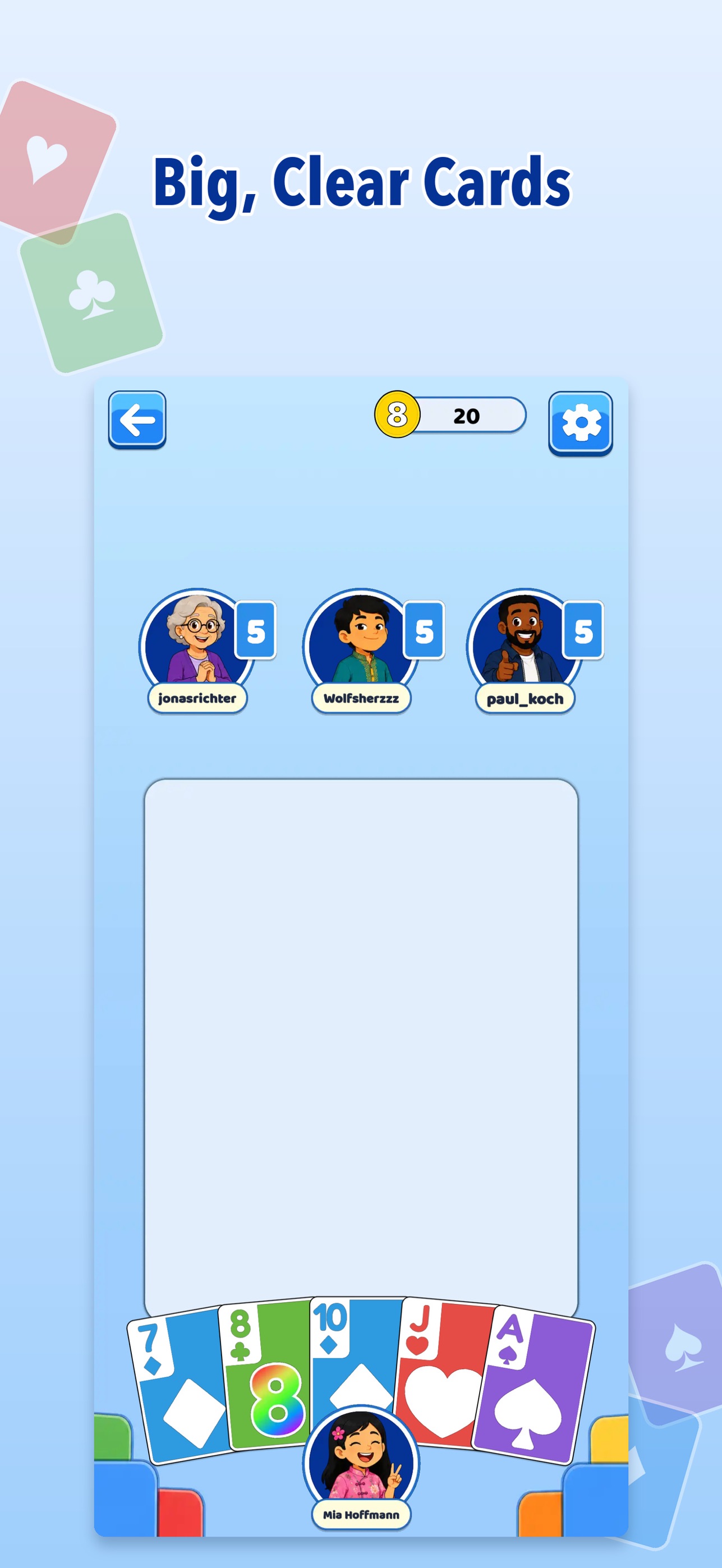 Screenshot 8 of Crazy Eights LIVE - Card Game