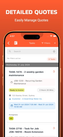NextMinute App screenshot