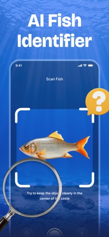 Fish Identifier : AI Scanner, iPhone screenshot