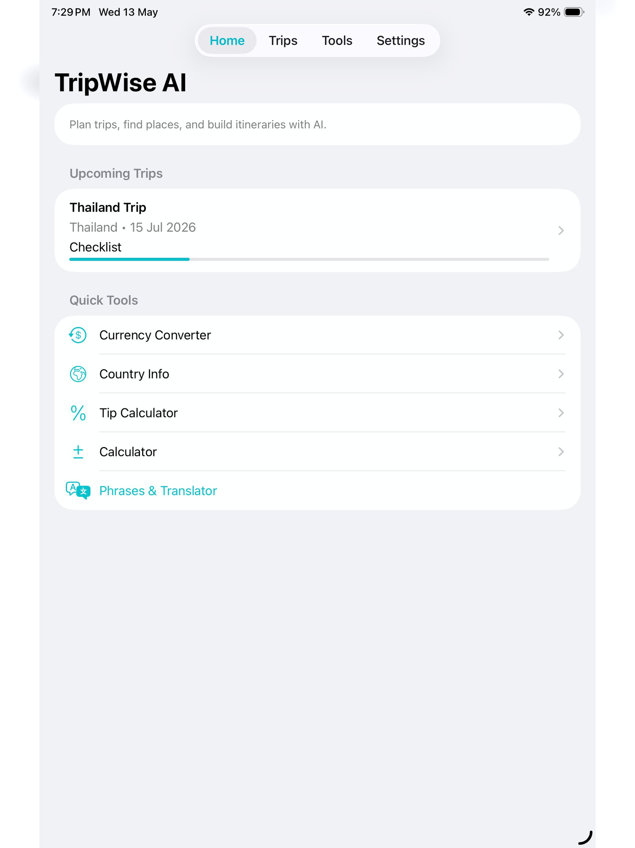 TripWise AI Trip Planner screenshot 9