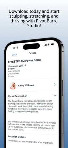 Pivot Barre screenshot
