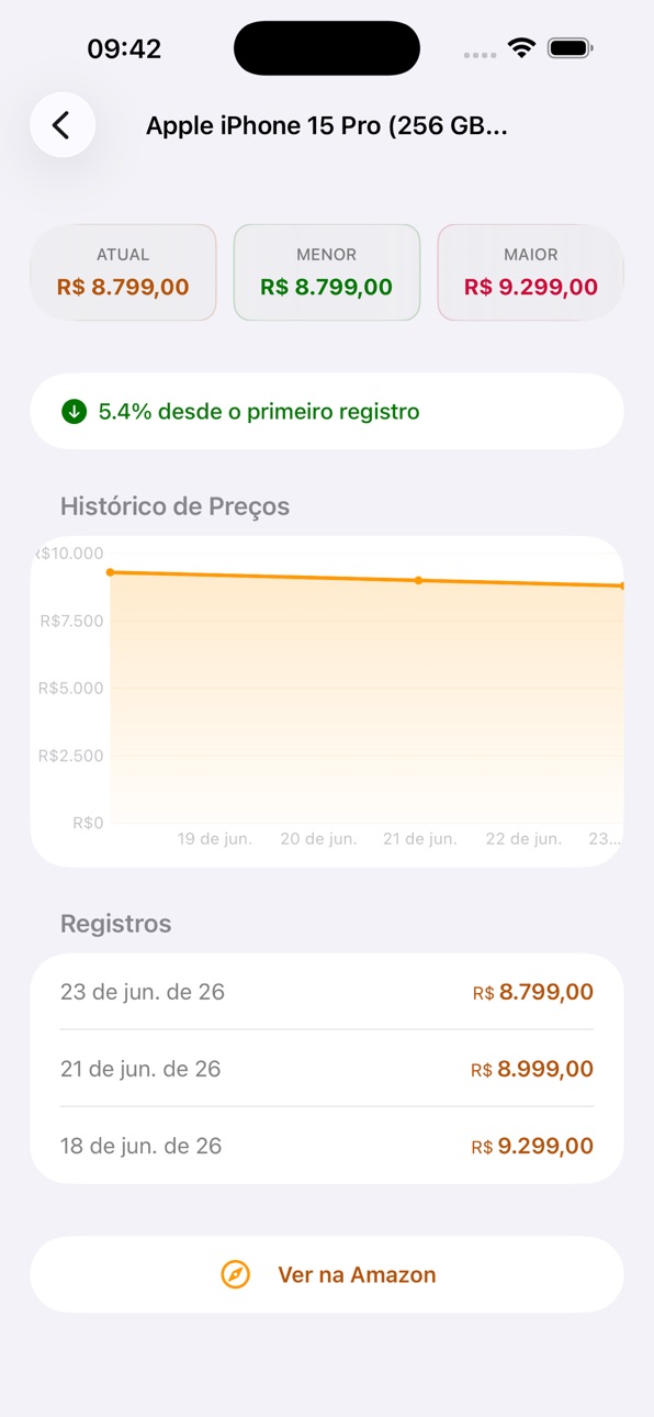 iPhone screenshot