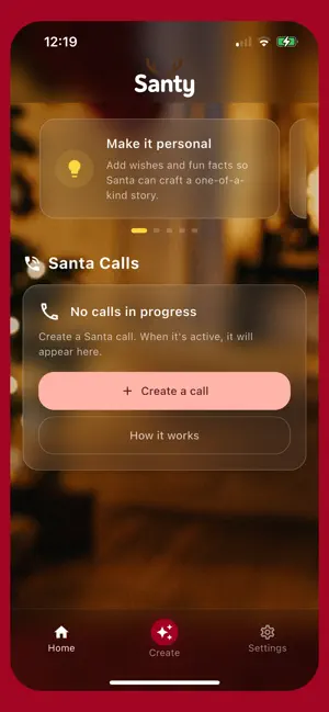 Santy - video call with Santa screenshot 2