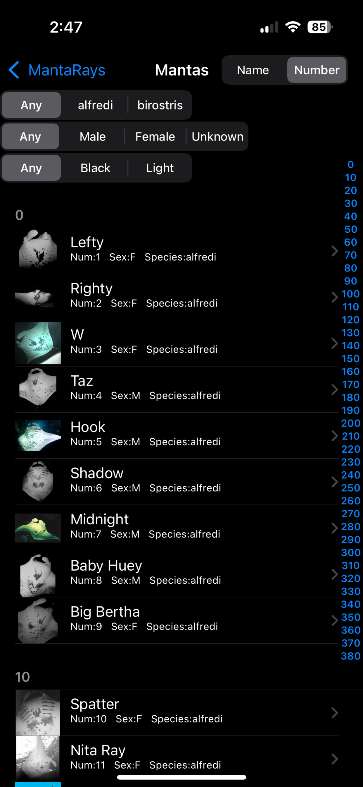 Manta Ray Tracker screenshot 7