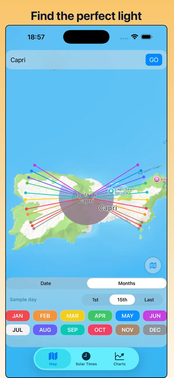 Screenshot #2 pour SunPath: Sun Position Map