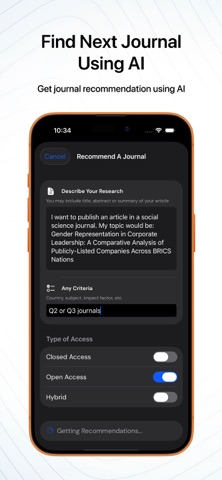 Boston Research Journals screenshot