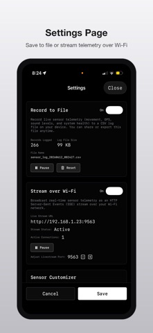 Nexus Telemetry Screenshot 1 of 9