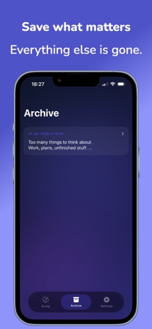 Brain Dump Box screenshot