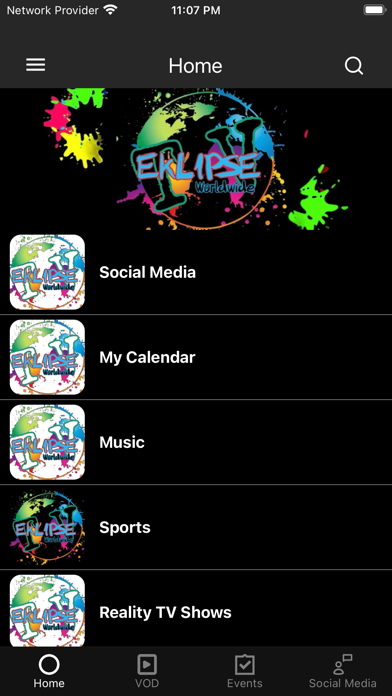 Eklipse Worldwide Television Screenshot