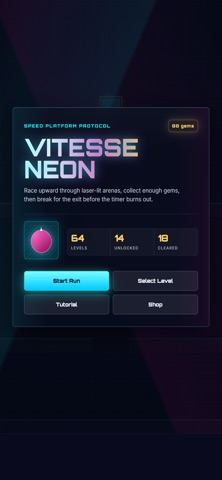 VitesseNeon screenshot