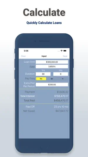 Loan Calculator - Debt Planner screenshot 1