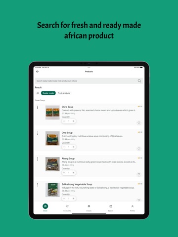 EverythingAfrican iPad screenshot
