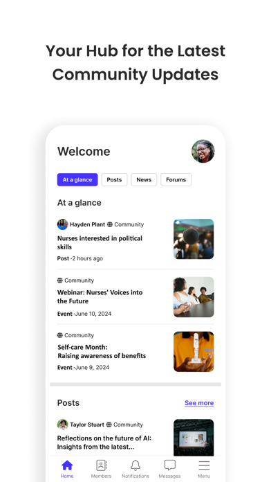 Nursing and Midwifery Global app screenshot