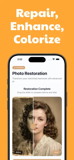 Restore Old Photos AI - Memori screenshot 2