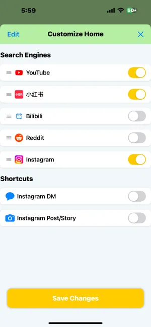 Direct Search screenshot 2
