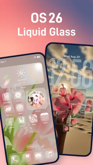 Скриншот IScreen - Widgets & Wallpaper на iPhone 1