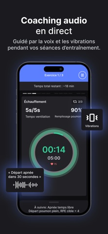 ApneaCoach: Entraînement Apnée screenshot