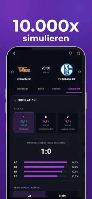 Sportwetten Stats: Wett-Tipps screenshot 2