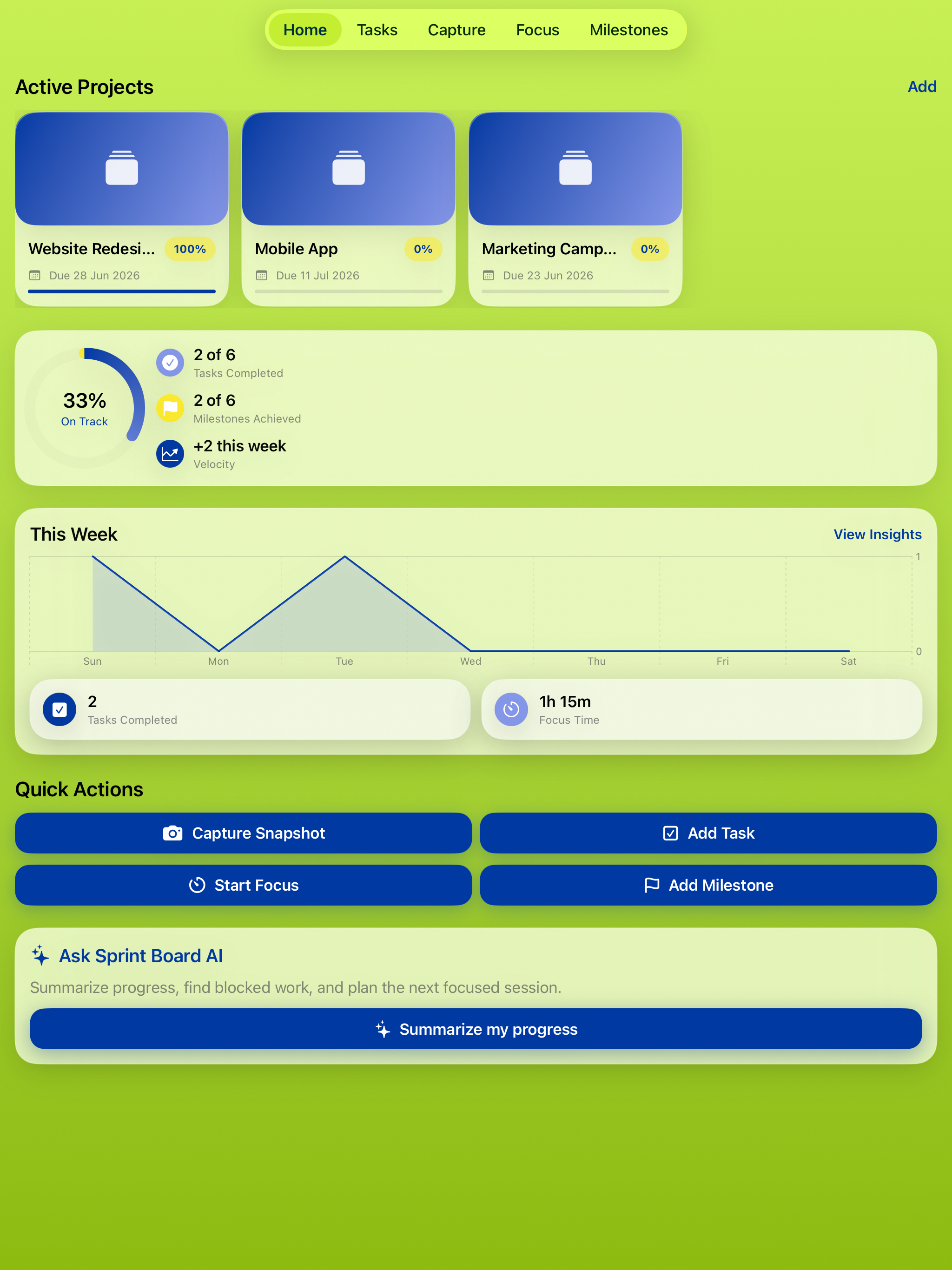 Sprint Board screenshot 17