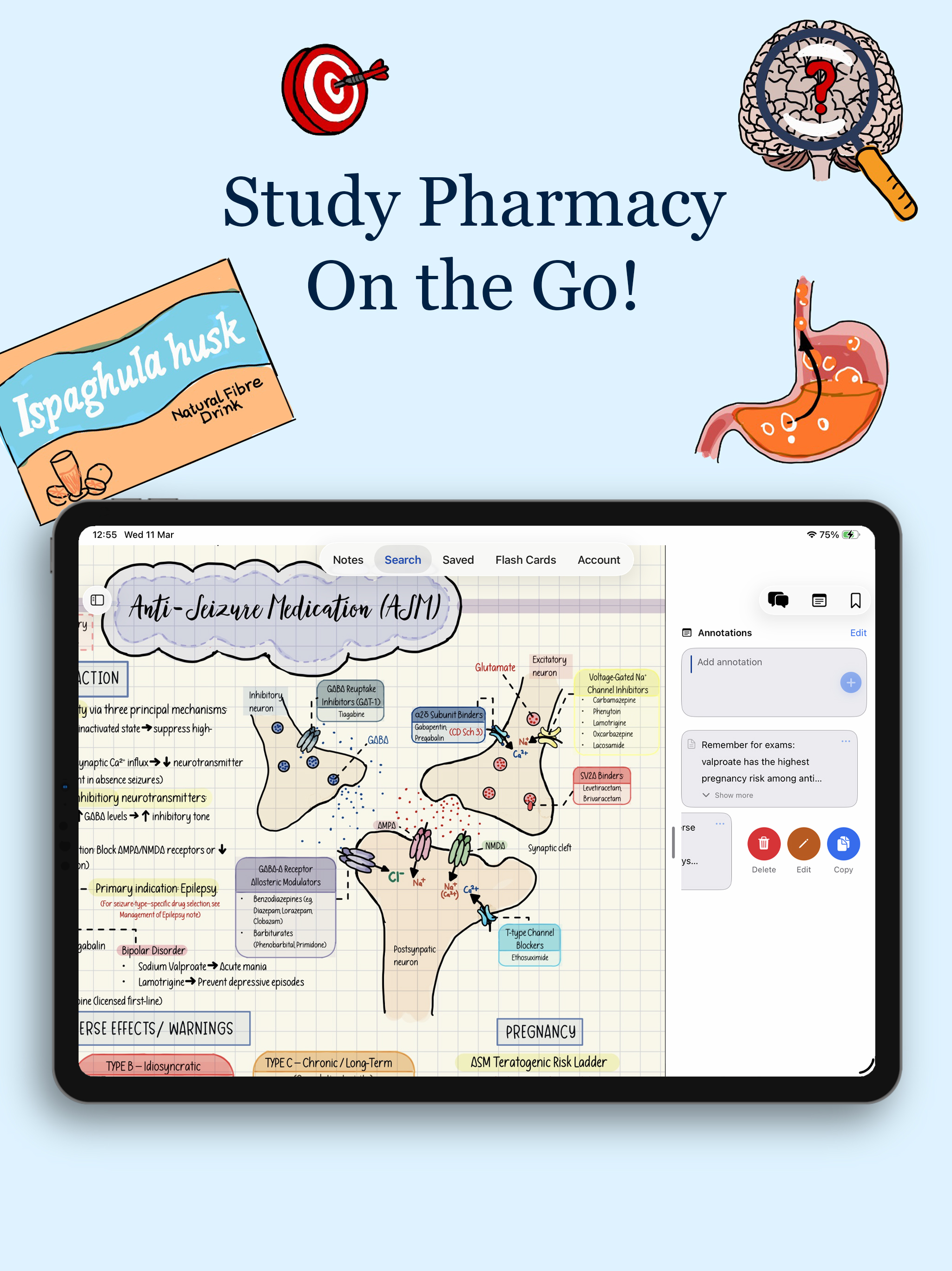 Study Scripts: Pharmacy Notes