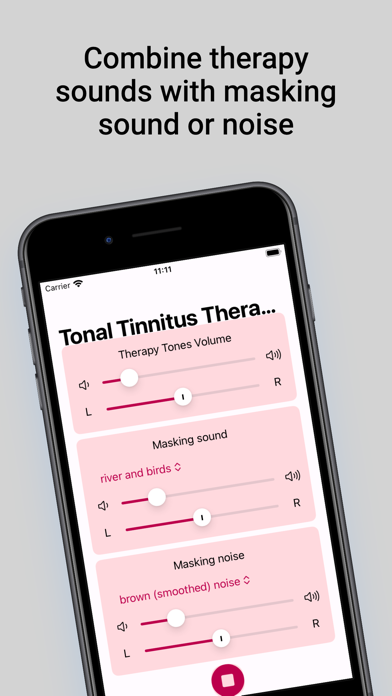 Tonal Tinnitus Therapy Screenshot