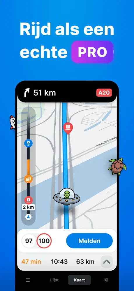 Flitsmeister-app screenshot 4