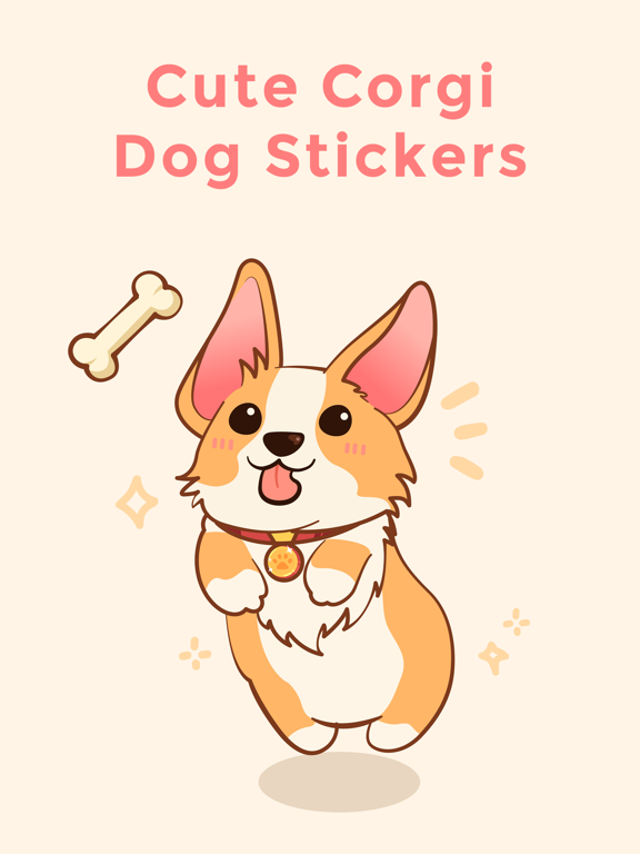 Screenshot #4 pour Cute Corgi Dog Stickers