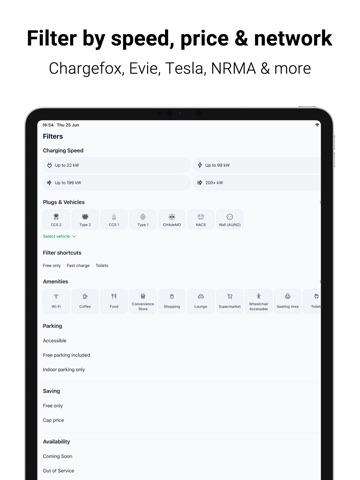 Plugroo: EV Charging Map iPad screenshot