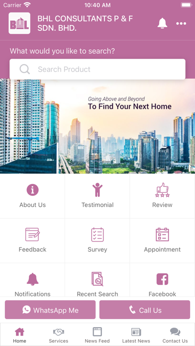 BHL Consultants P & F Sdn Bhd Screenshot