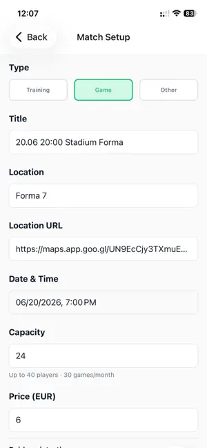 Forma Football screenshot 2