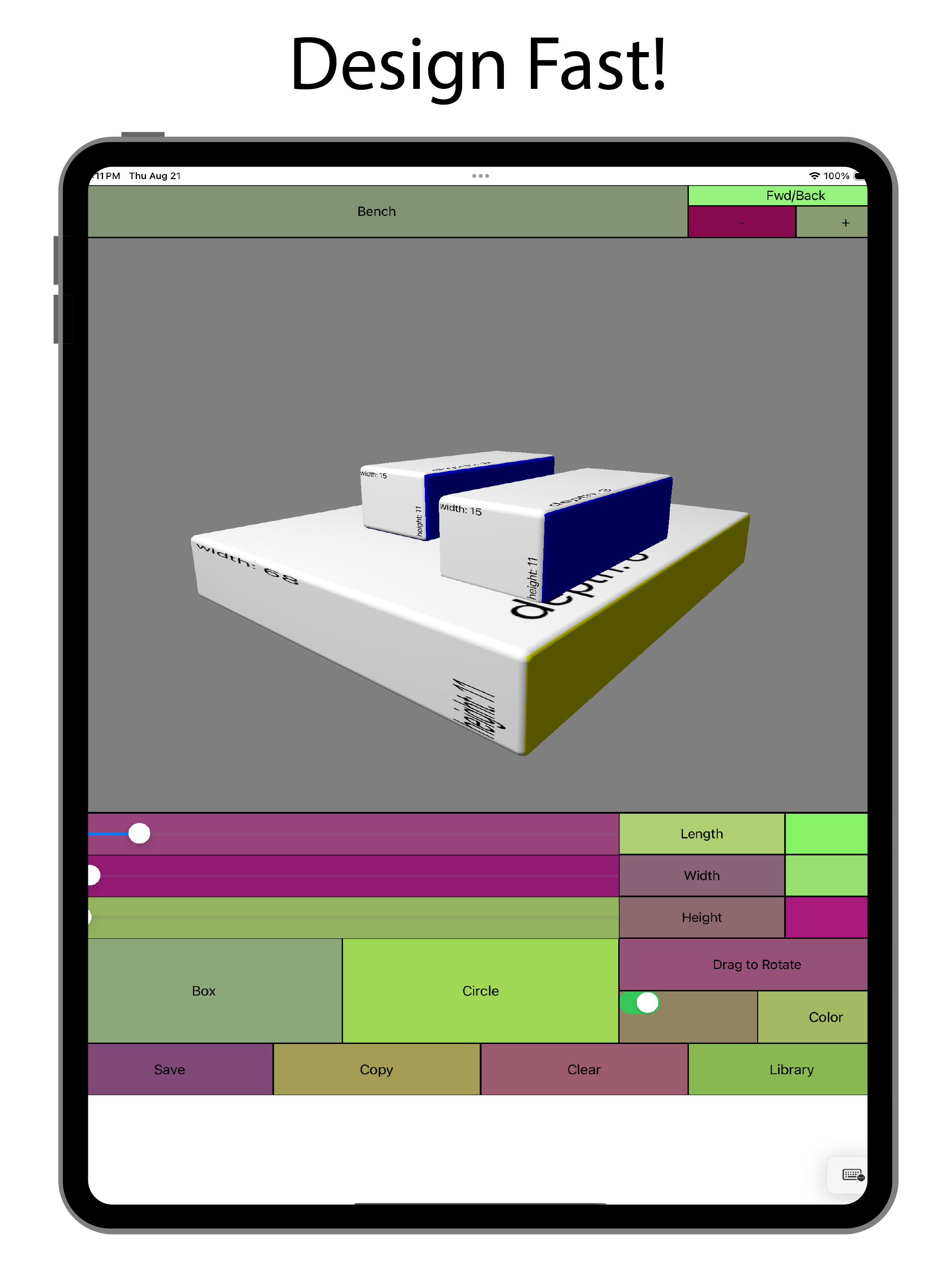 Woodworking Design Tool screenshot 19